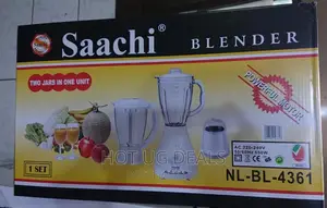 Saachi 3 in 1 Double Jar Blender 1.5L