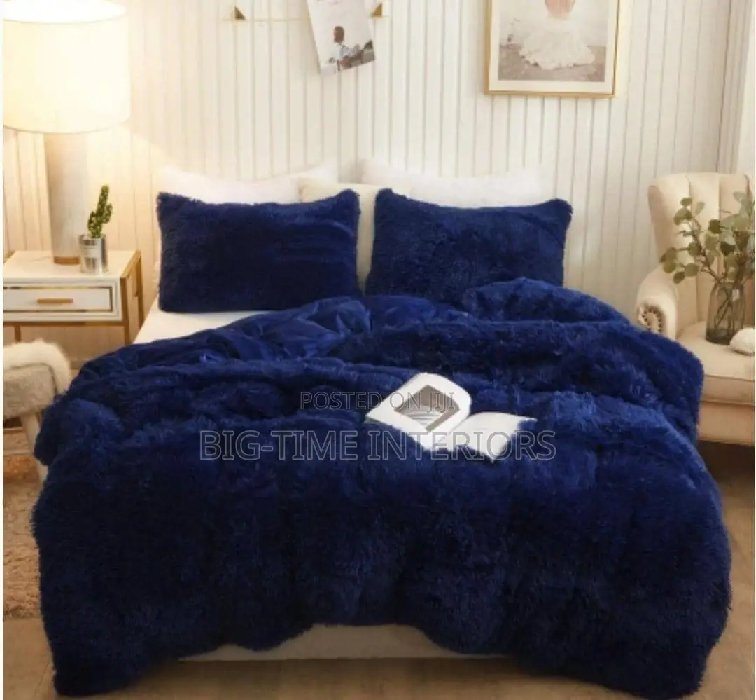 Fluffy Duvets 5*6- Navy Blue