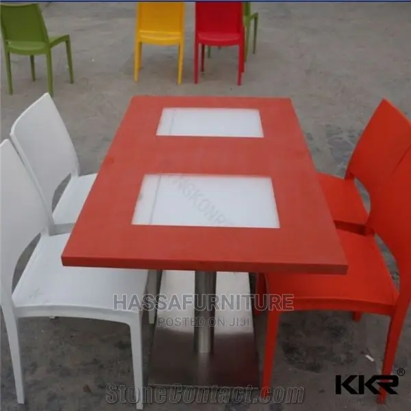 4seaters Unique Restaurant Table and Chairs