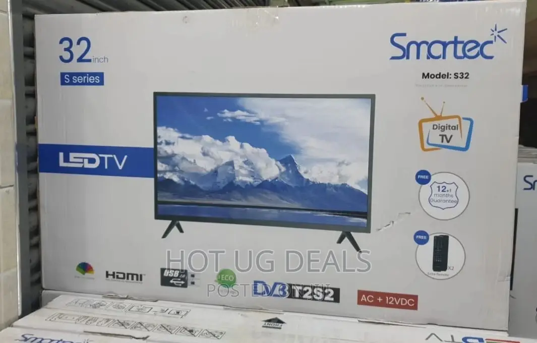 32inch Smartec Digital Tv With Free To Air