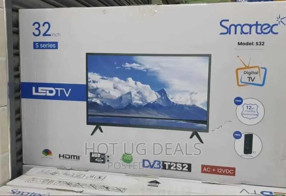 32inch Smartec Digital Tv With Free To Air