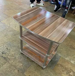 Photo - Wooden Tv Stand _ Brown