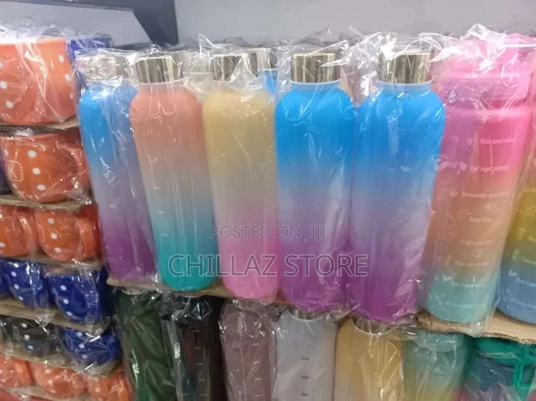 Peach Matte Water Bottle