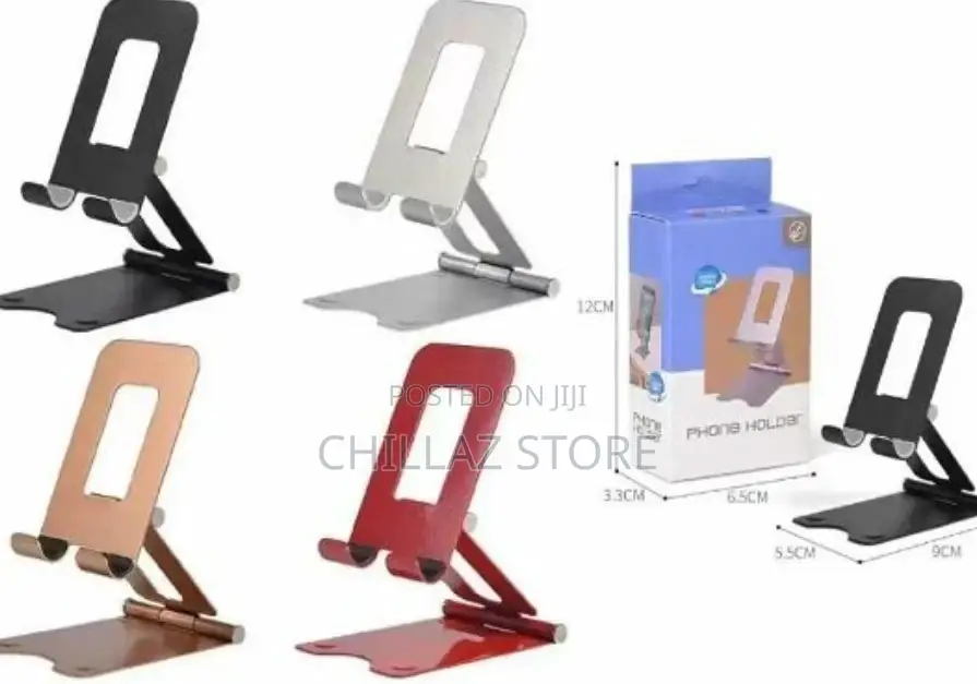 Foldable Metal Desktop Phone Holder