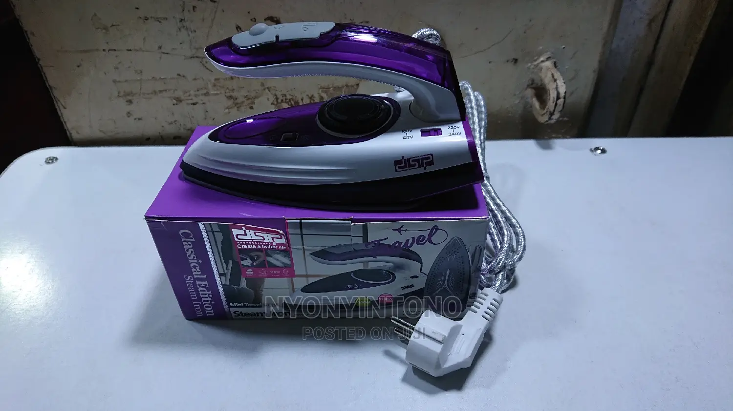 Dsp High Quality Travel Steam Iron With 1year Warranty