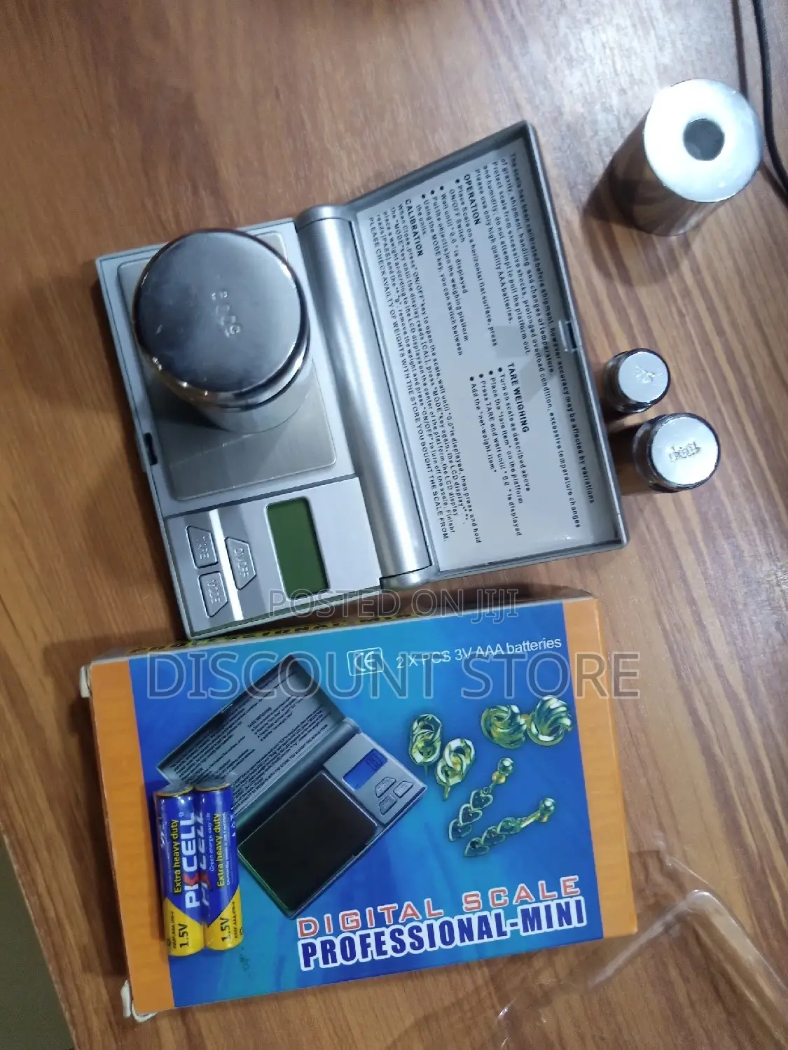 3v AAA Batteries Mini Pocket Size Weight Scale