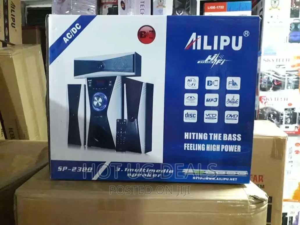 Ailipu 3.1 Woofer With Bluetooth and Fm Radio