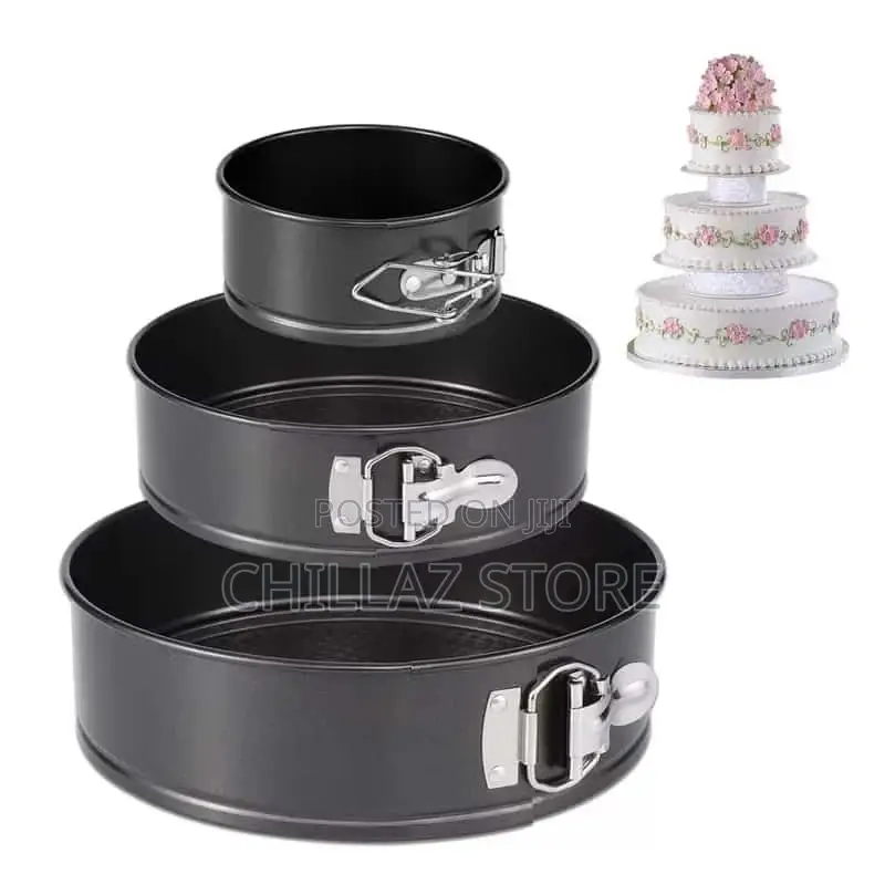 Round Nonstick Spring Form Baking Pans