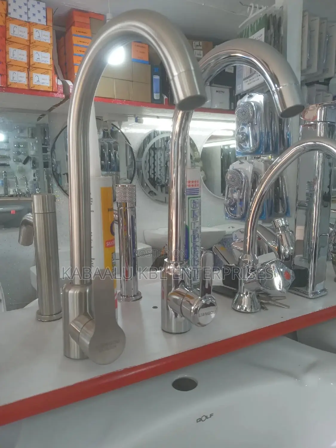 High Quality Heavy Duty Kitchen Sink Taps (Single Way)