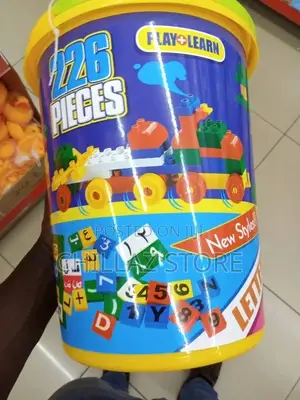 Building Blocks and Numbers 226 Pieces for Kids
