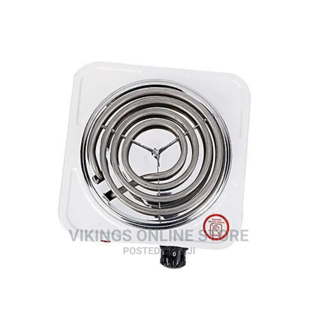 Single Electric Hot Plate - White