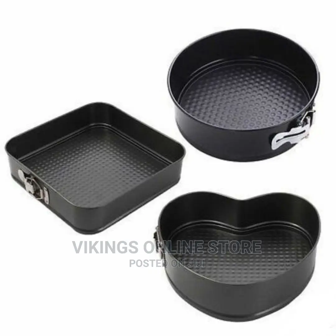 Cake Mould Non-Stick Baking Pans 3 Pieces -