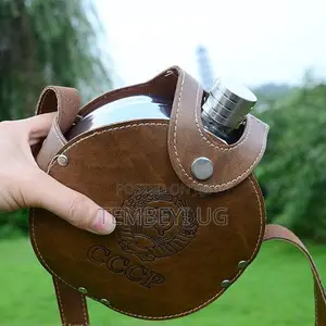 Round Shaped Whiskey Bottle