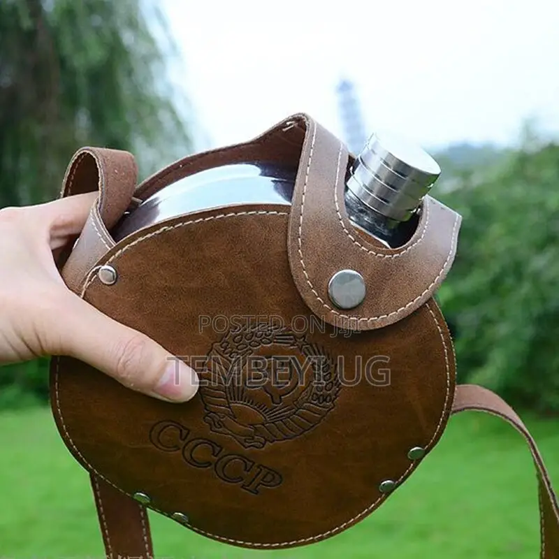 Round Shaped Whiskey Bottle