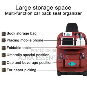 Car Back Seat Organizer, 2pcs