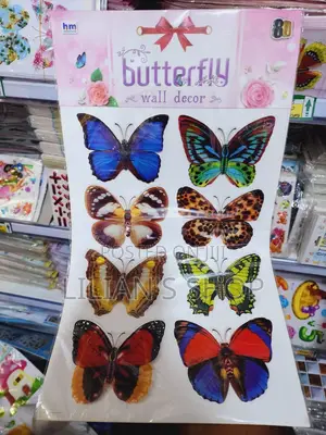 Butterfly Wall Decor 3d