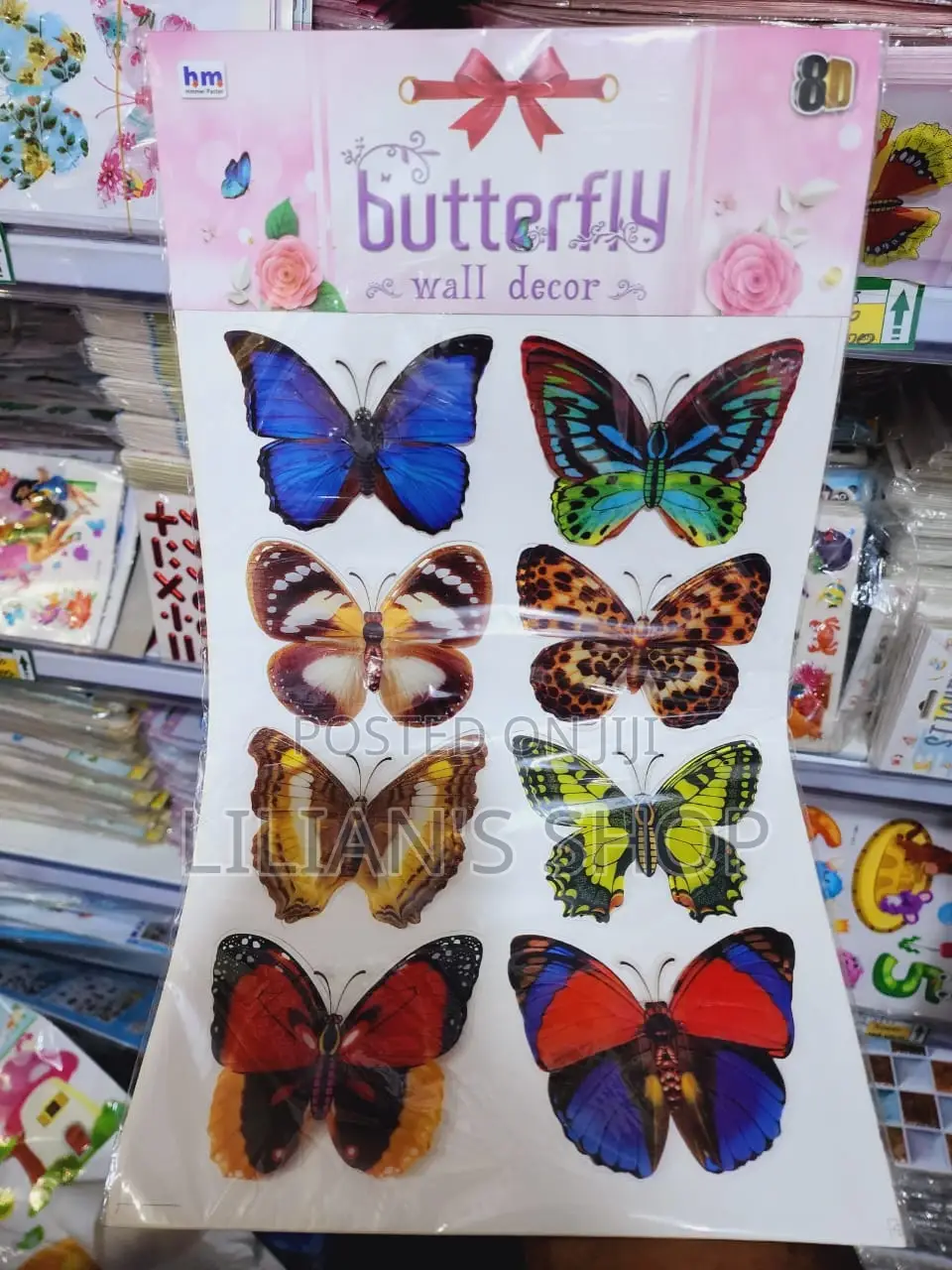 Butterfly Wall Decor 3d