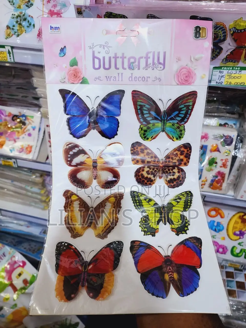 Butterfly Wall Decor 3d