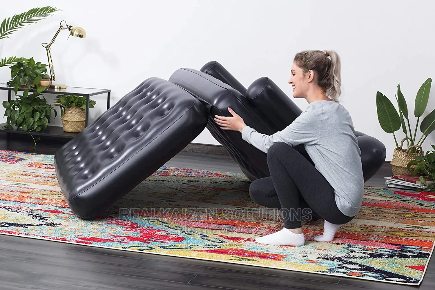 BESTWAY 5 in 1 Multi Purpose Air Sofa Couch