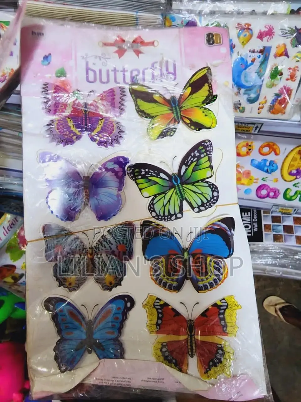 Butterfly Wall Decor 3d