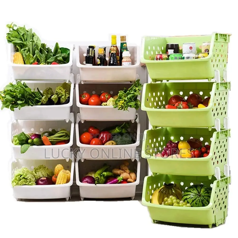 Kitchen Multifunctional Stackable Basket