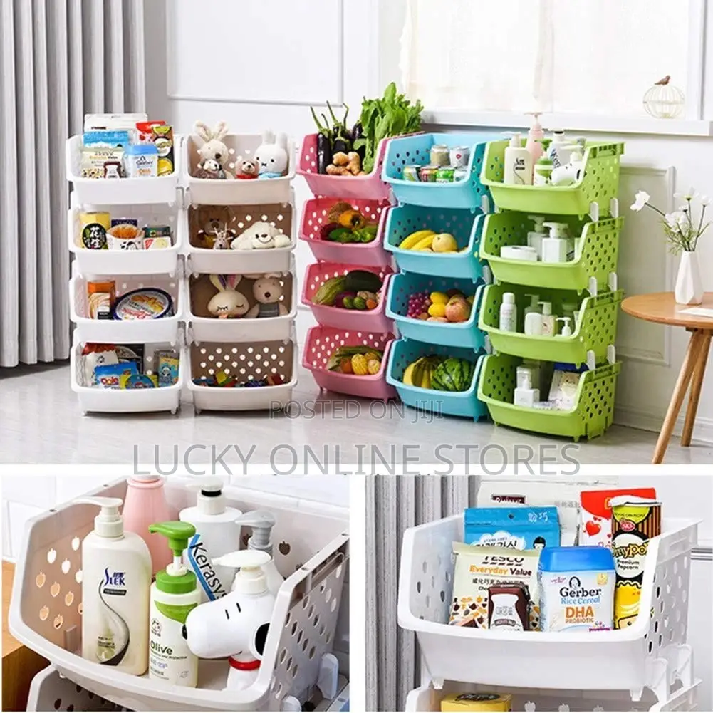 Kitchen Multifunctional Stackable Basket