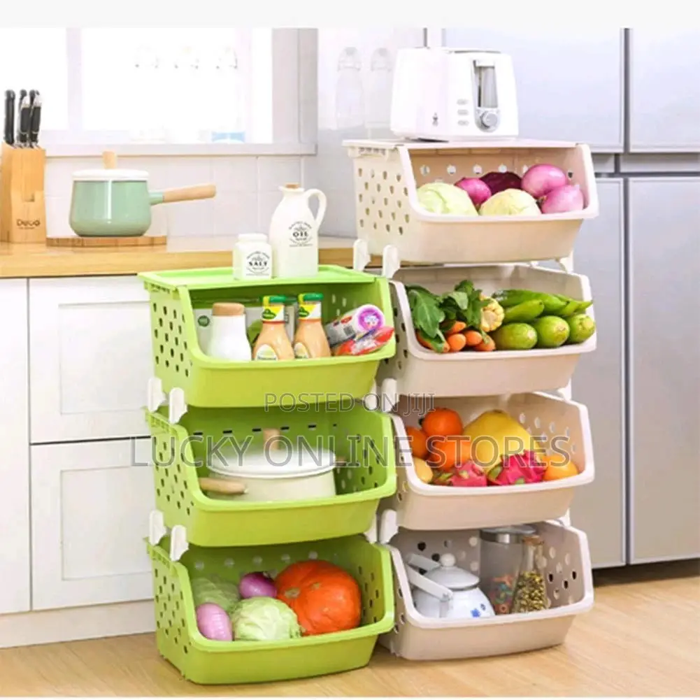 Kitchen Multifunctional Stackable Basket