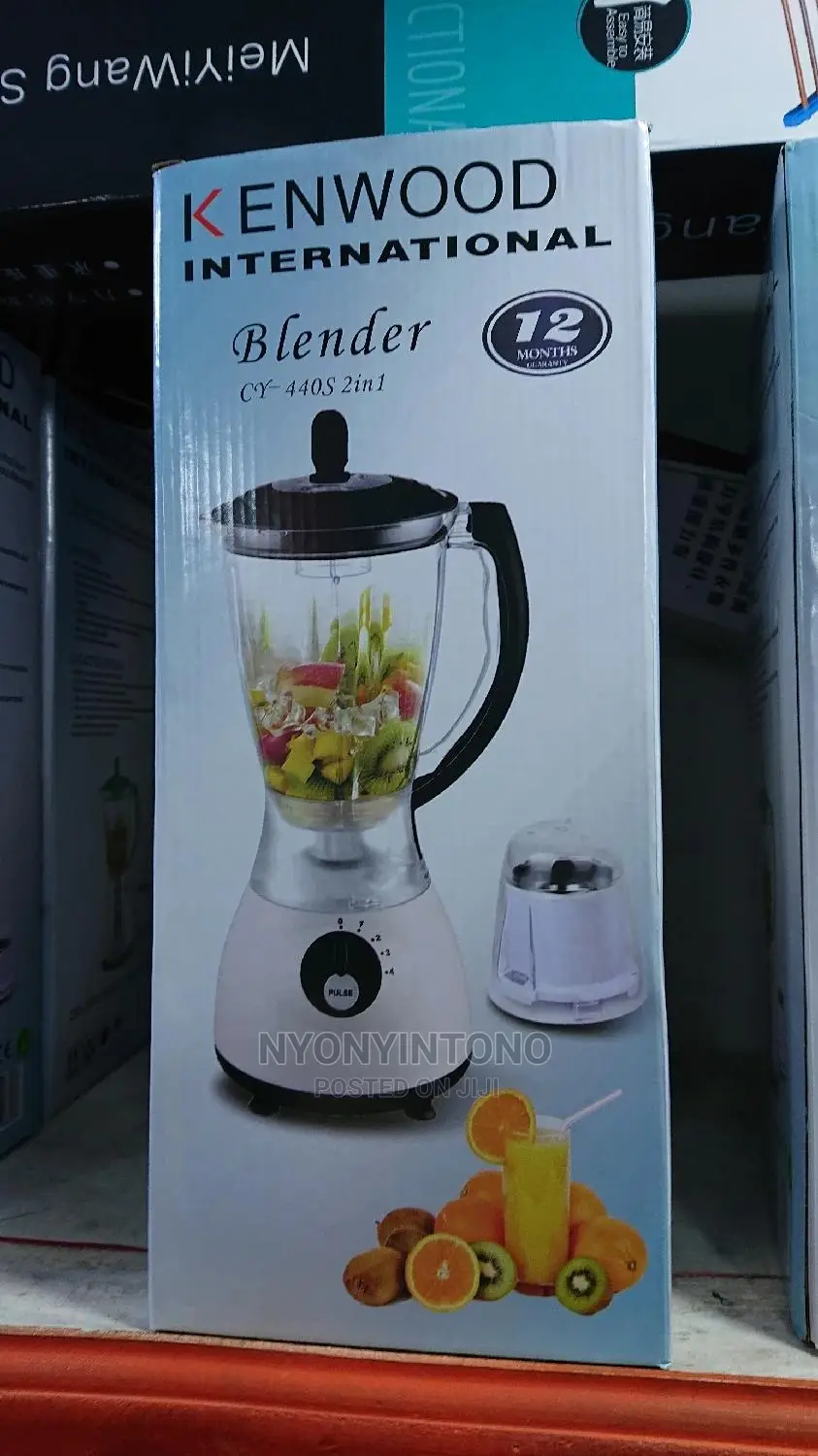 Original Kenwood 2 in 1 Juice Blender With 1year Warranty