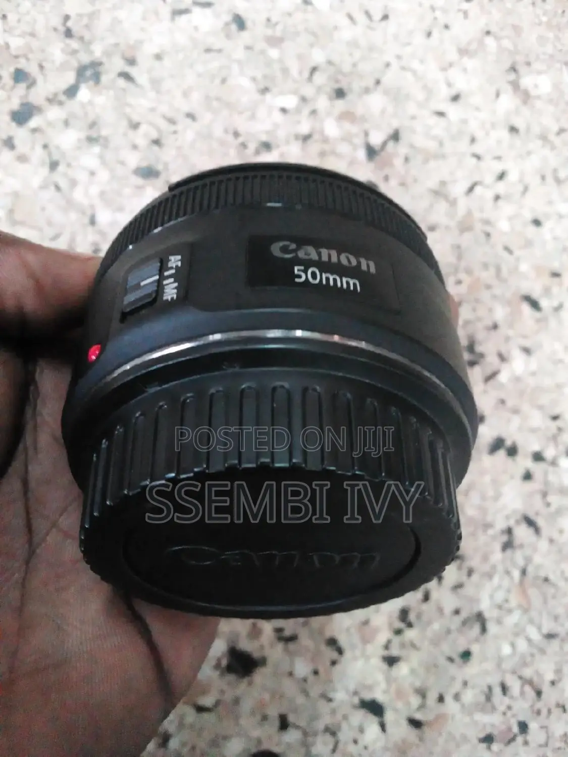 Canon 50mm (Metallic Lens).