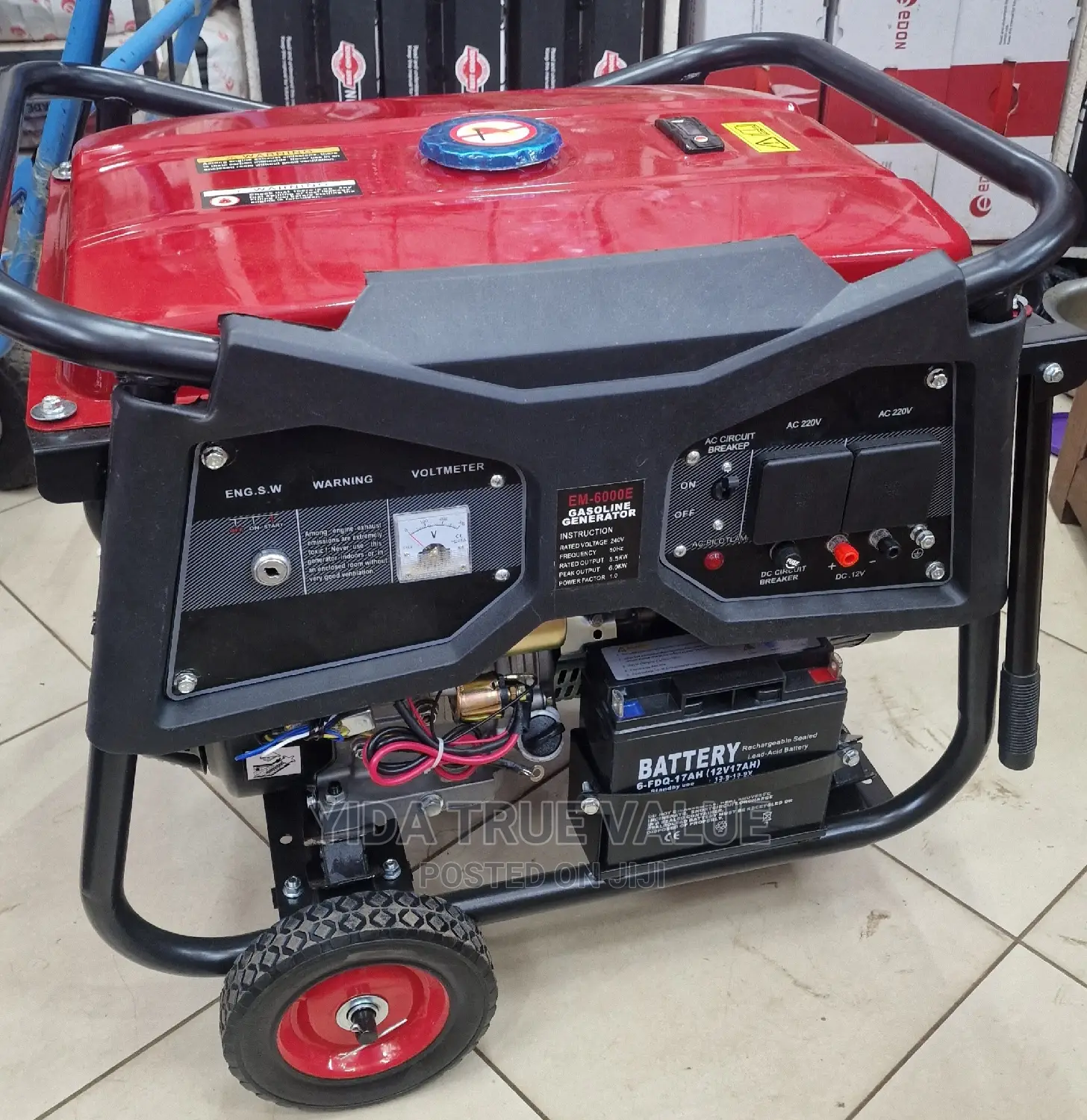Ģenerator 6kw Heavy Duty