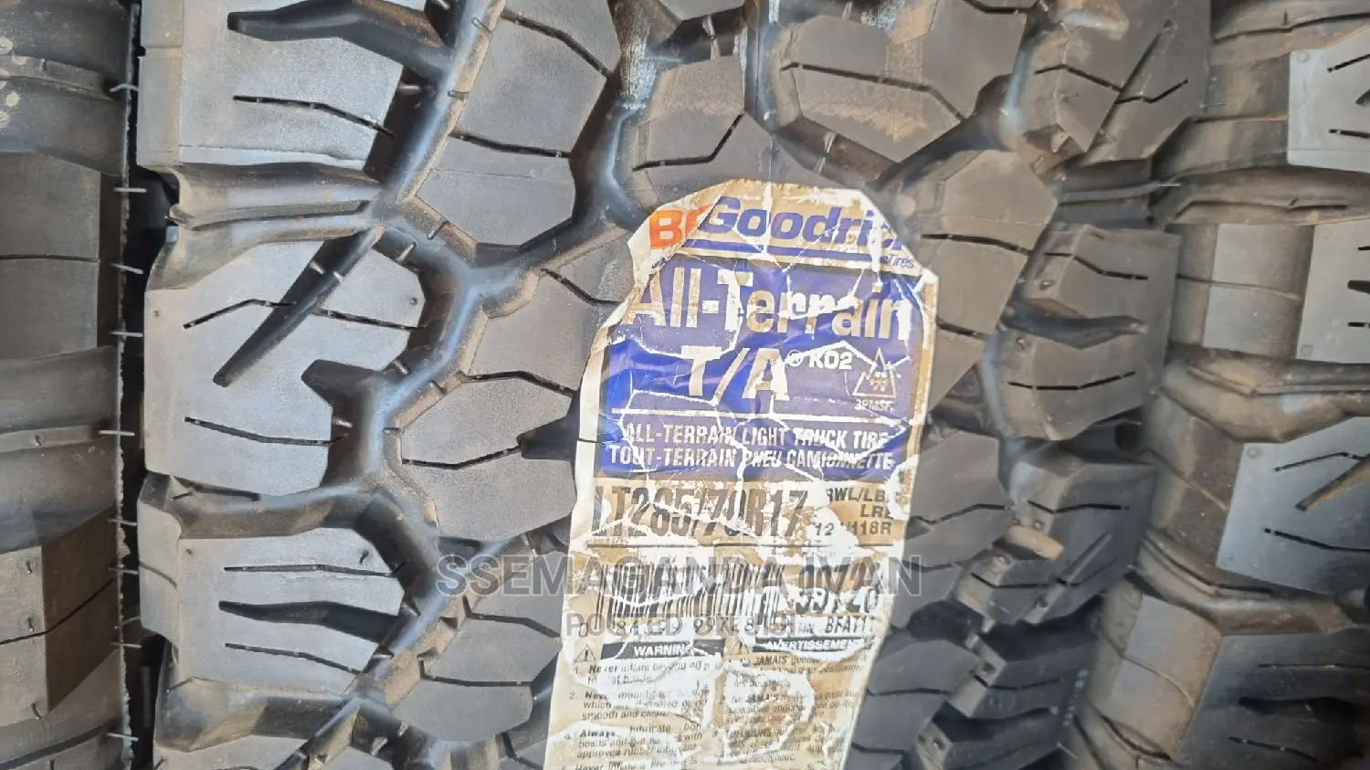 285/70r17 Bf Goodrich