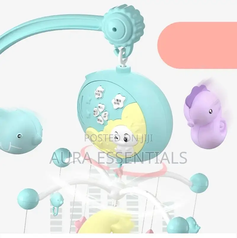 Baby Mobile Rattles Toys With Remote
