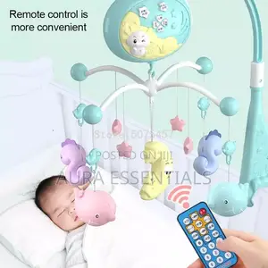 Baby Mobile Rattles Toys With Remote