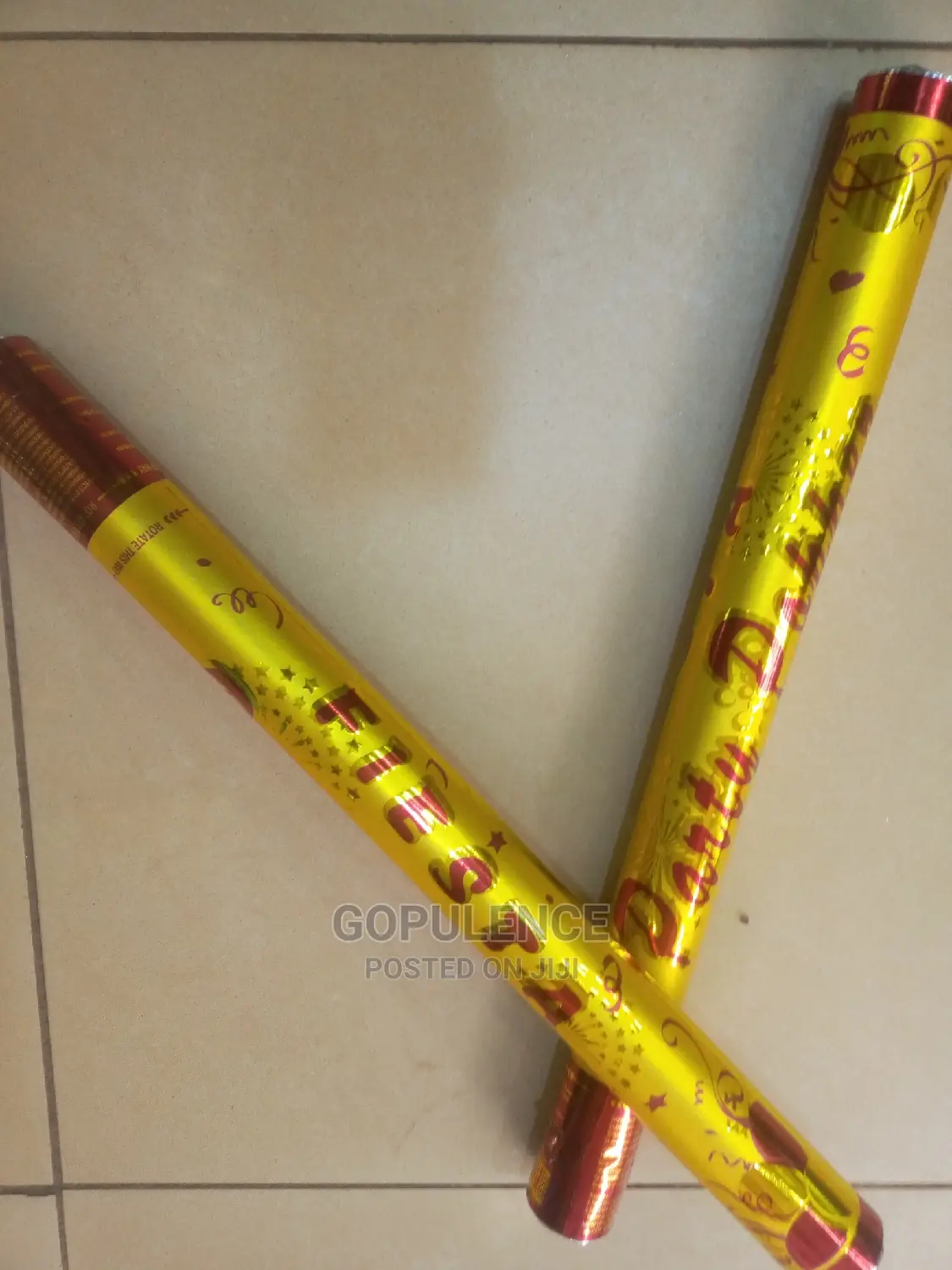 Party Poppers