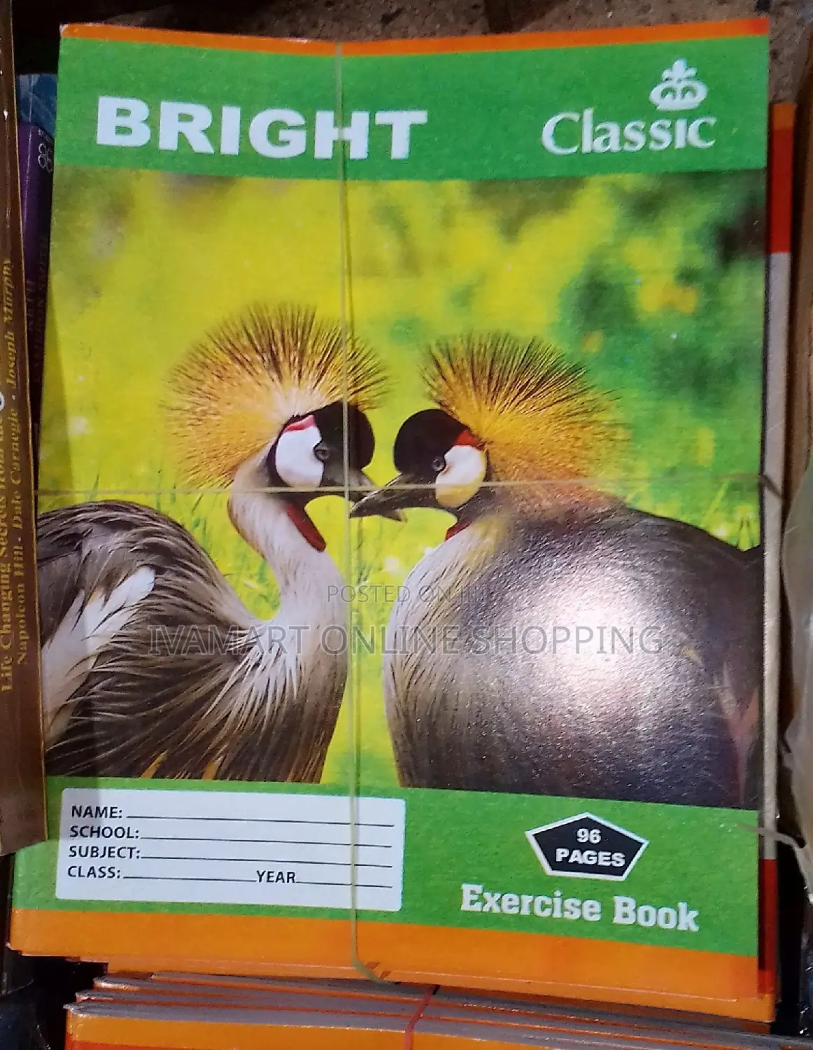 96 Pages Exercise Books Short (Size A5) - Different Brands