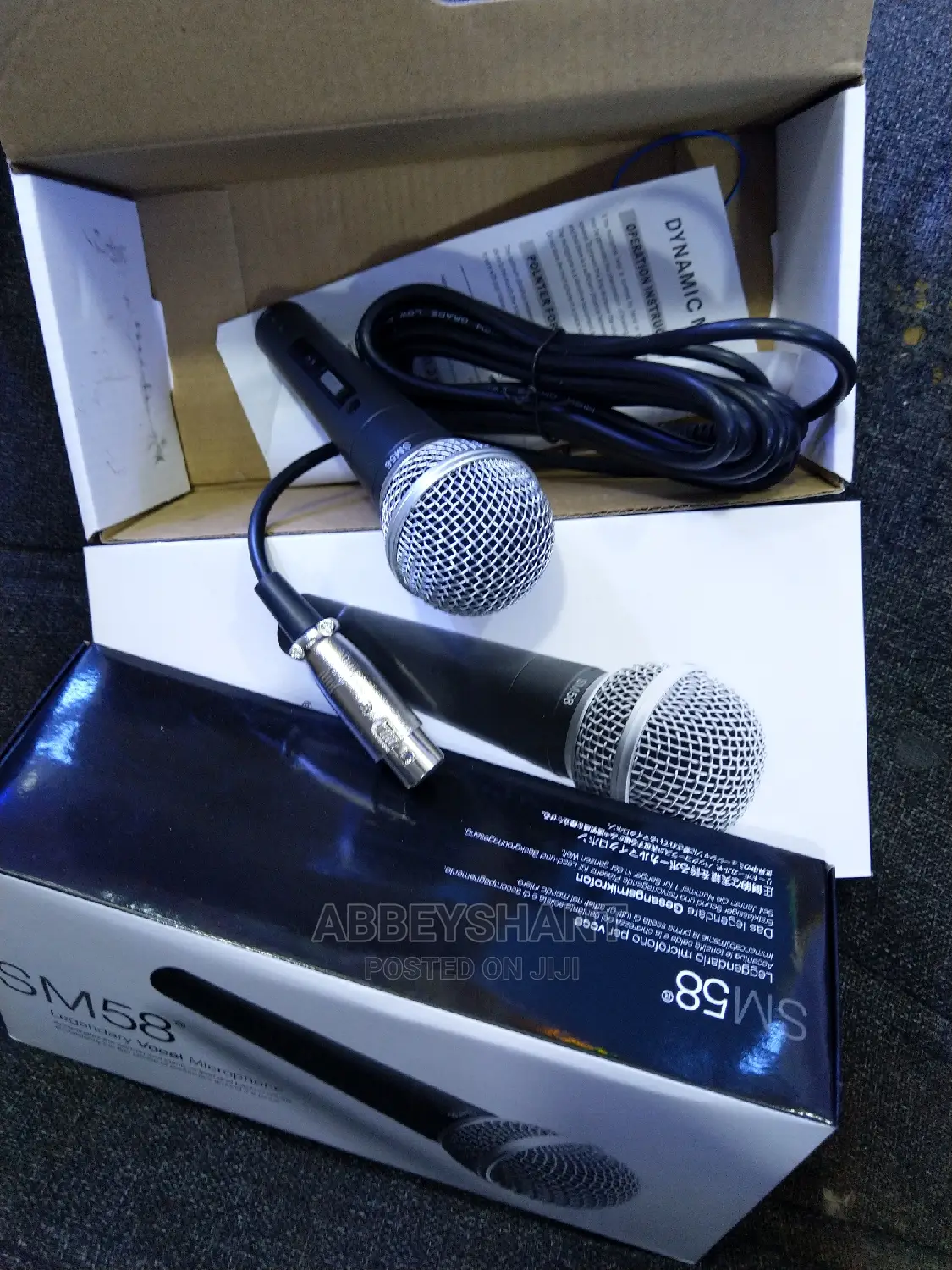 Microphone Dynamic Shure Microphone Sm58/Sm58 Microphone
