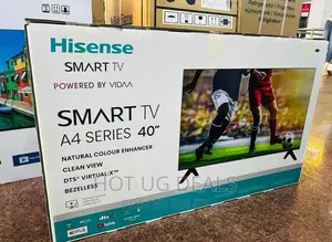 Hisense 40” Smart Andriod Framless Tv With Youtube Netflix