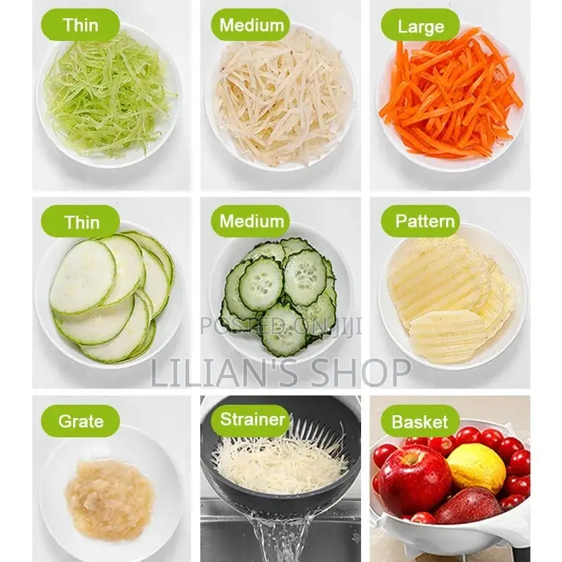 Multifunctional 2 in 1 Vegetable Slicer
