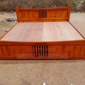 Mahogany Wood Bed 5x6 Call