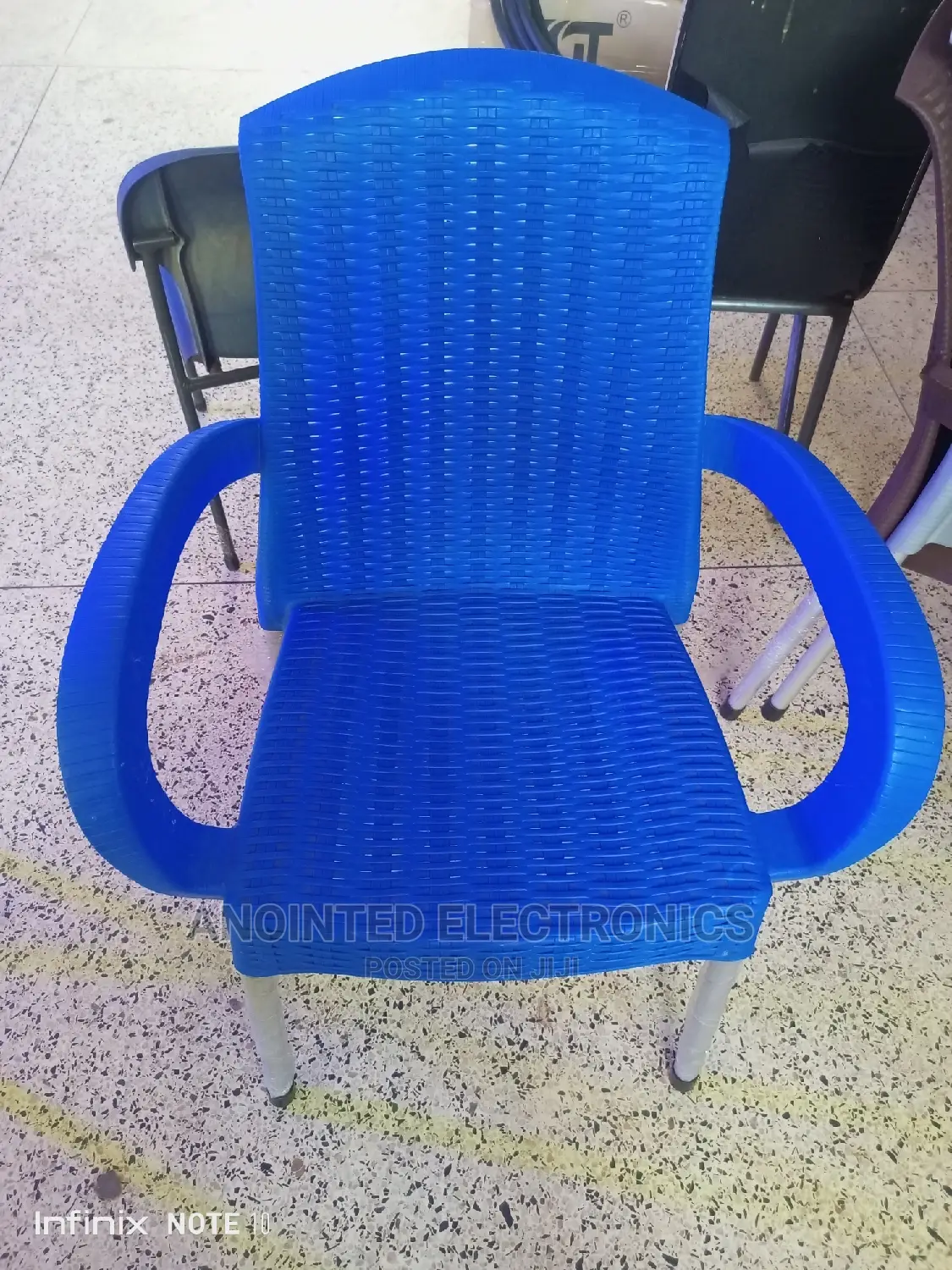 Plastic Chairs Blue