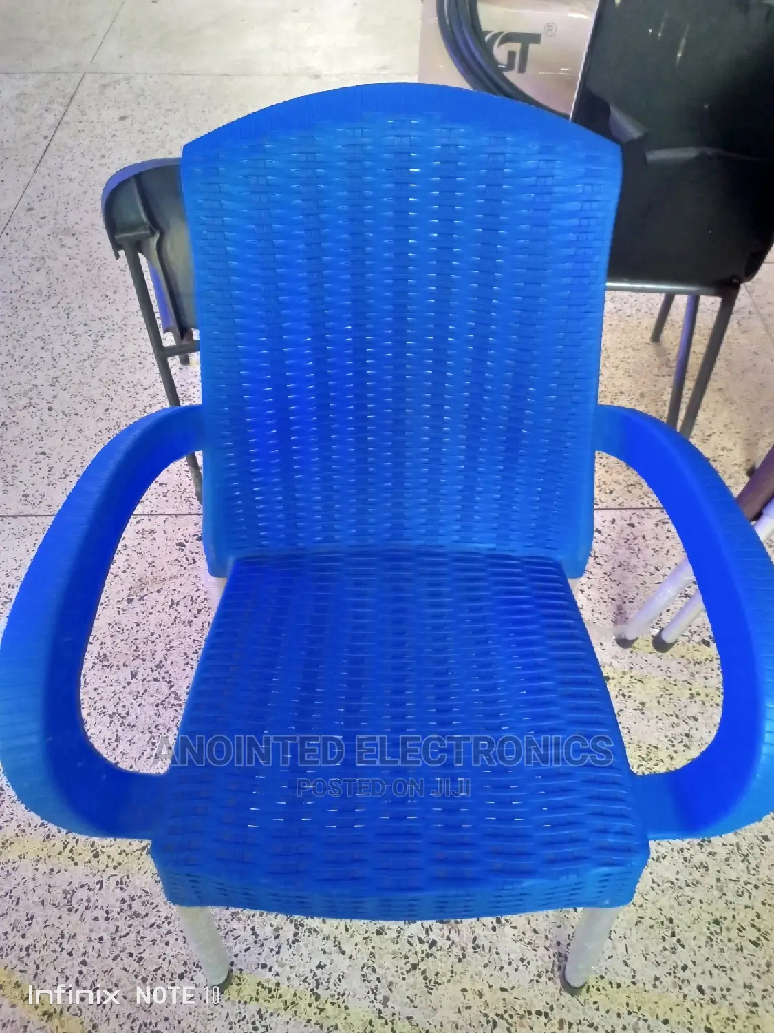 Plastic Chairs Blue
