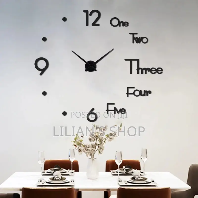 DIY 3D Wall Clock