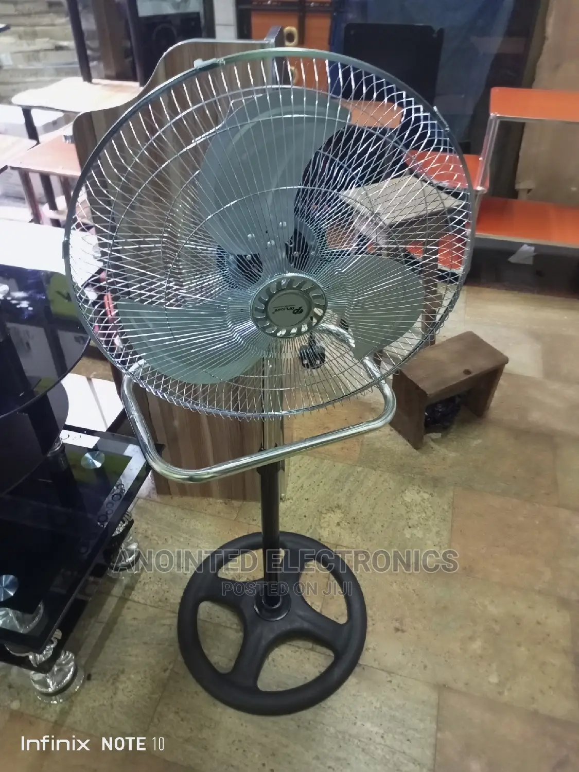 Sliver Stand Fans