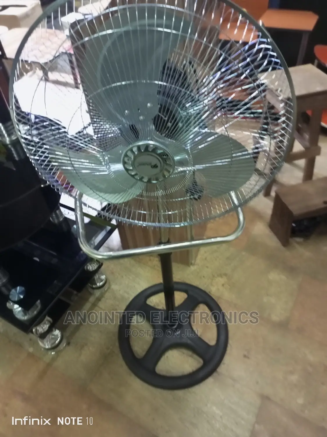 Sliver Stand Fans