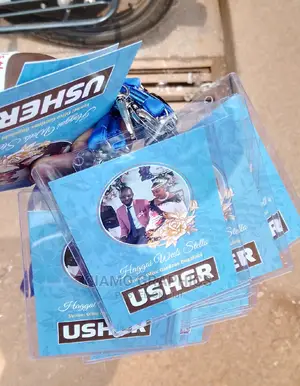 Usher | Official Neck Tags Blue