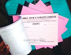 Schools Receipt Books A5 Black