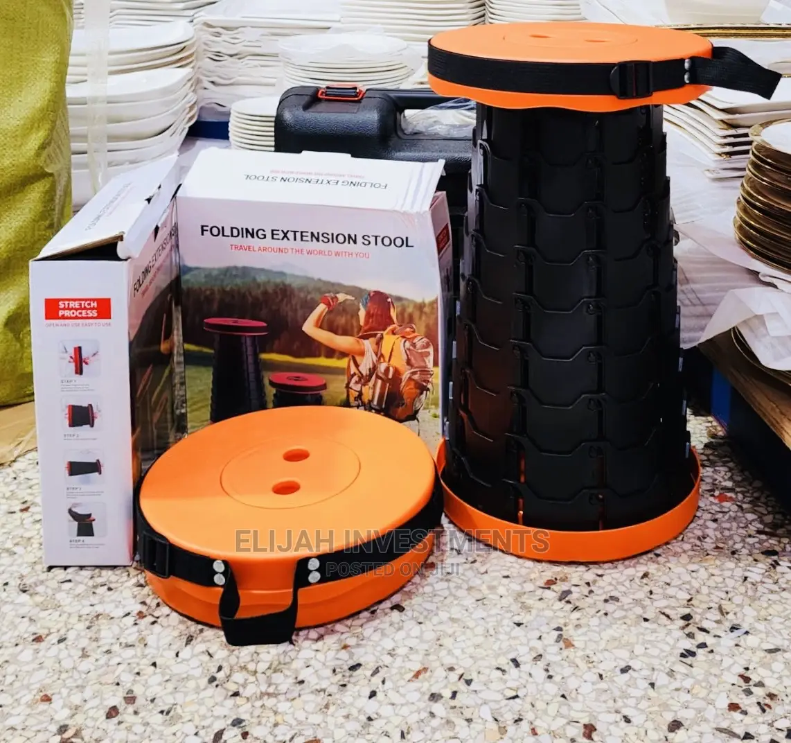 Folding Extension Travel Stool