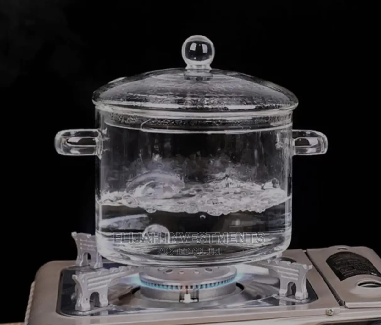 Glass Cooking Pot