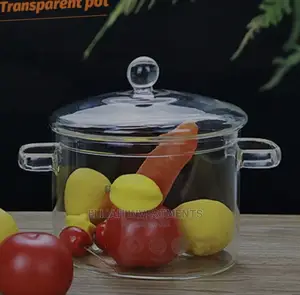 Glass Cooking Pot