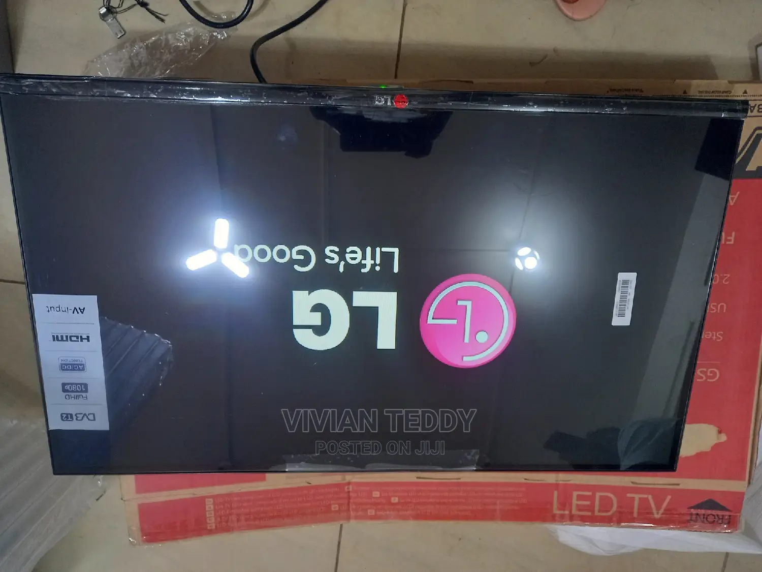 Superslim 32" Led Lg TV Flat Screen
